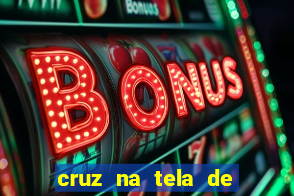 cruz na tela de cruz das